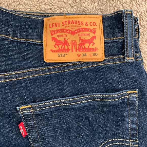Levi's Men's 513 W34 L30 - Picture 3 of 12